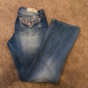 Miss Me Light Wash Bootcut Jeans
